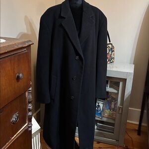 Vintage London Fog Black Men’s Long Coat